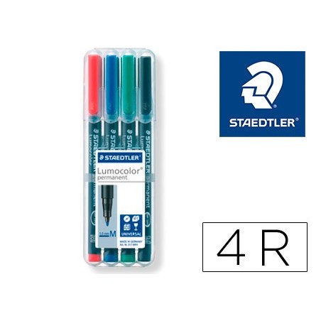 MARCADOR STAEDTLER LUMOCOLOR RETROPROJECCAO 317-5 PONTA 0,8-