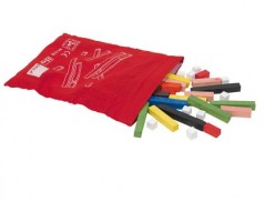 JOGO GOULA DIDATICO REGUAS EM BOLSA 55 PEÇAS