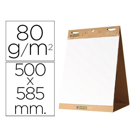 BLOCO CONGRESSO BI-OFFICE LISO AUTOADESIVO SECRETARIA 500 X