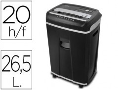 DESTRUIDORA DE DOCUMENTOS Q-CONNECT ANTI ENCRAVAMENTOS CAPAC