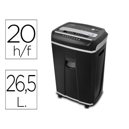 DESTRUIDORA DE DOCUMENTOS Q-CONNECT ANTI ENCRAVAMENTOS CAPAC