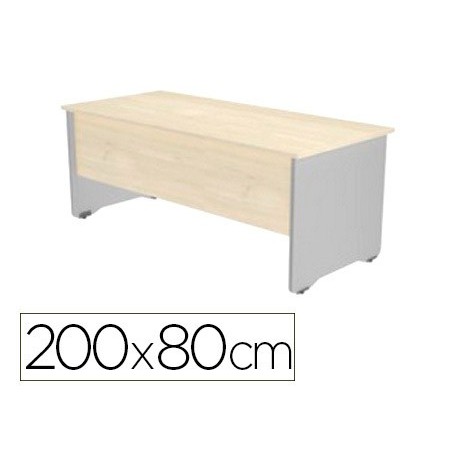 MESA DE ESCRITORIO ROCADA SERIE WORK 200x80 CM ACABAMENTO AB