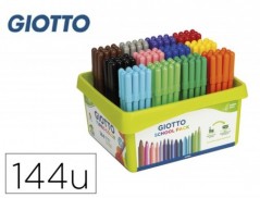 MARCADOR GIOTTO TURBO COR SCHOOL PACK DE 144 UNIDADES 12 COR