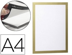 MOLDURA PORTA ANUNCIOS DURABLE MAGNETICO DIN A4 DORSO ADESIV