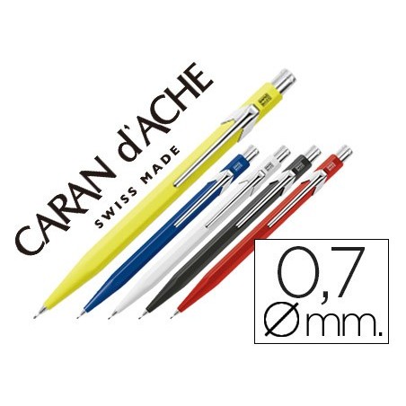 LAPISEIRA CARAN D'ACHE 844 0,7 MM CAIXA 10 UNIDADES 2 AMAREL