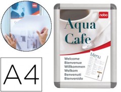 MARCO PORTA ANUNCIOS NOBO CLIPDOWN DIN A4 MARCO DE ALUMINIO