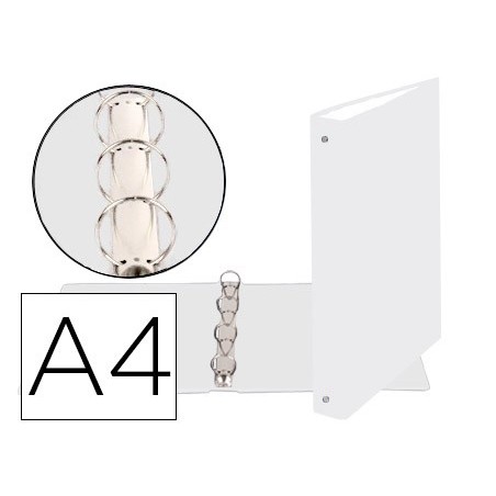 CARPETA DE 4 ANILLAS 30MM REDONDAS EXACOMPTA DIN A4 CARTON F