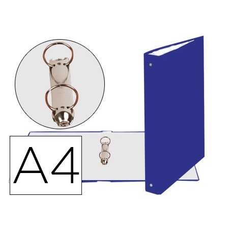 CARPETA DE 2 ANILLAS 30MM REDONDAS EXACOMPTA DIN A4 CARTON F