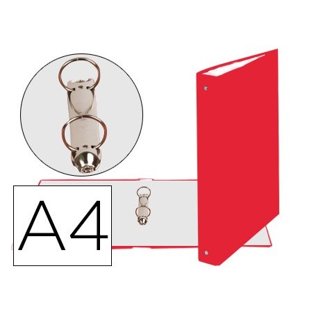 CARPETA DE 2 ANILLAS 30MM REDONDAS EXACOMPTA DIN A4 CARTON F