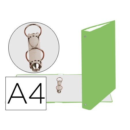 CARPETA DE 2 ANILLAS 30MM REDONDAS EXACOMPTA DIN A4 CARTON F