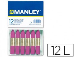 LAPIS CERA MANLEY UNICOLOR LILAS N 39 CAIXA DE 12