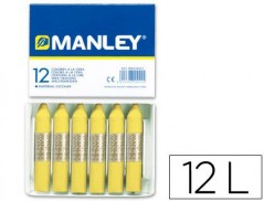 LAPIS DE CERA MANLEY UNICOR VERDE AMARELO CLARO N? 47 CAIXA