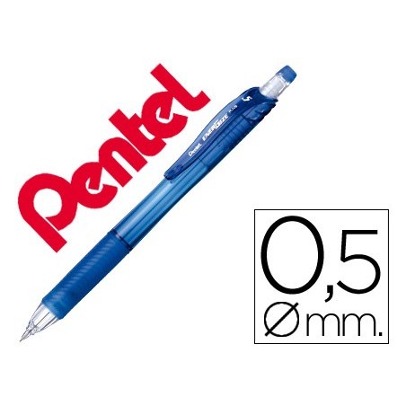 12un LAPISEIRA PENTEL ENERGIZE X 0.5 MM -AZUL