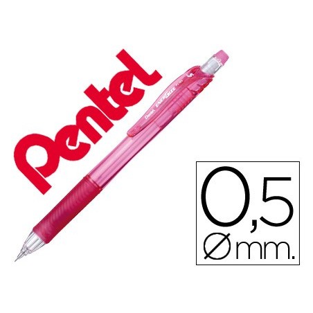 12un LAPISEIRA PENTEL ENERGIZE X 0.5 MM -ROSA