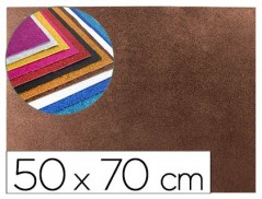 10un GOMA EVA COM PURPURINA LIDERPAPEL 50X70CM 60G/ M2 ESPES