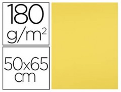 CARTOLINA LIDERPAPEL 50X65 CM 180G/M2 AMARELO LIMAO PACK DE