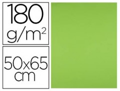 CARTOLINA LIDERPAPEL 50X65 CM 180G/M2 VERDE ERVA PACK DE 25