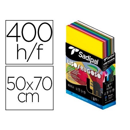 CARTOLINA SADIPAL 50X70 CM LISA E RUGOSA EXPOSITOR CARTAO 40