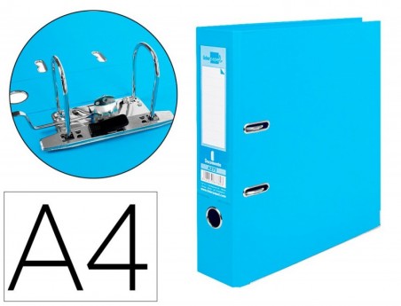 PASTA DE ARQUIVO DE ALAVANCA LIDERPAPEL A4 DOCUMENTA FORRADO