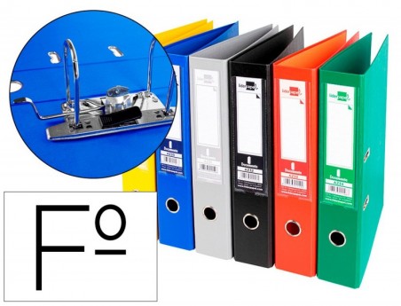 6un PASTA DE ARQUIVO DE ALAVANCA LIDERPAPEL FOLIO DOCUMENTA