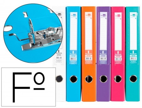 12un PASTA DE ARQUIVO DE ALAVANCA LIDERPAPEL FOLIO DOCUMENTA