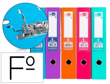 12un PASTA DE ARQUIVO DE ALAVANCA LIDERPAPEL FOLIO DOCUMENTA