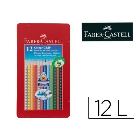 LAPIS DE CORES FABER CASTELL AGUARELAVEL COLOUR GRIP TRIANGU