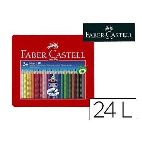 LAPIS DE CORES FABER CASTELL AGUARELAVEL COLOUR GRIP TRIANGU