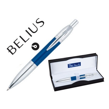 ESFEROGRAFICA BELIUS PERPIGNAN LACADO AZUL COM ADORNOS CROMA