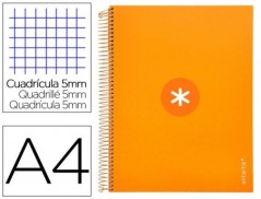 CADERNO ESPIRAL LIDERPAPEL DIN A4 ANTARTIK CAPA FORRADA 120