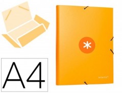 PASTA DE ELASTICOS LIDERPAPEL ANTARTIK DIN A4 3 ABAS CARTAO