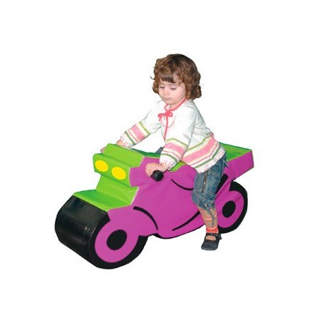 MOTO SUMO DIDACTIC FUCSIA / VERDE 90X25X43 CM