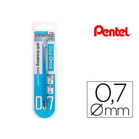 LAPISEIRA PENTEL ORENZ 0,7 MM -AZUL-EM BLISTER DE 1 UNIDADE