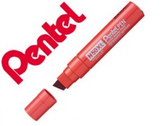 6un MARCADOR PENTEL N50XL PERMANENTE COR VERMELHO