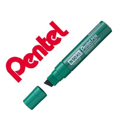 6un MARCADOR PENTEL N50XL PERMANENTE COR VERDE