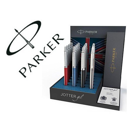 ESFEROGRAFICA PARKER JOTTER GEL EXPOSITOR 20 UNIDADES CORES