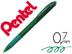 12un ESFEROGRAFICA PENTEL RETRATIL BX417 COR VERDE