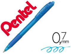 12un ESFEROGRAFICA PENTEL RETRATIL BX417 COR AZUL CEU