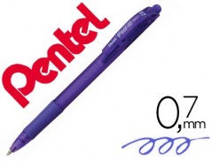 12un ESFEROGRAFICA PENTEL RETRATIL BX417 COR VIOLETA