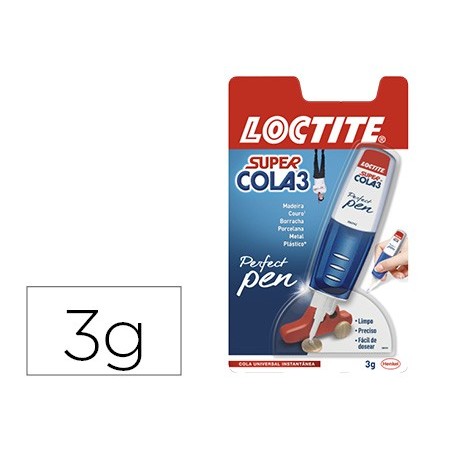 COLA LOCTITE 3 GR SUPER COLA 3 PERFECT PEN