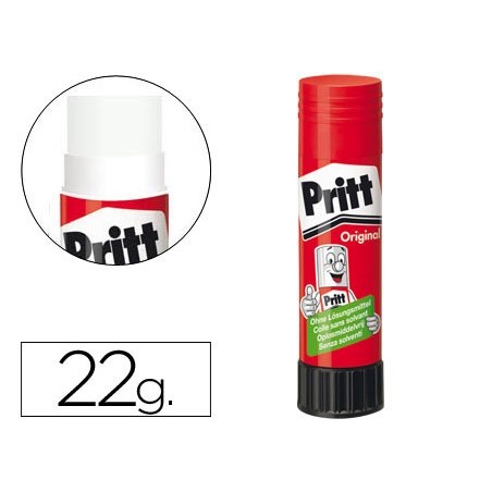 15un COLA PRITT EM BARRA 22 GR UNIDADE