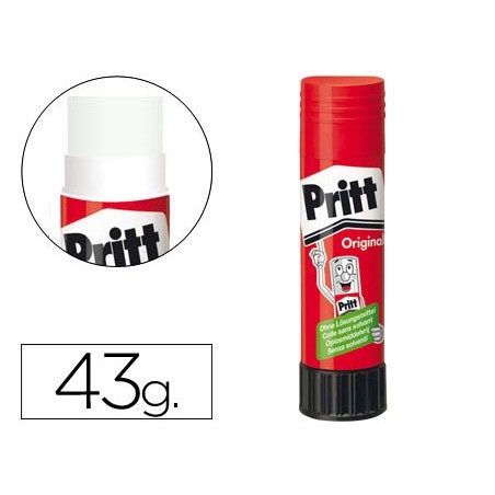 15un COLA PRITT EM BARRA 43 GR UNIDADE