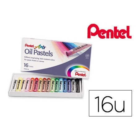 PASTEIS DE OLEO PENTEL ARTS 16 CORES