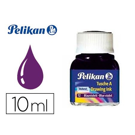 TINTA DA CHINA PELIKAN FRASCO 10ML, Nº 12 VIOLETA