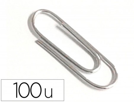 CLIPS LISMANIA L-OFFICE Nº1 22 MM CAIXA DE 100 UNIDADES