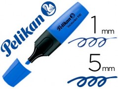 10un MARCADOR FLUORESCENTE PELIKAN TEXTMARKER 490 AZUL