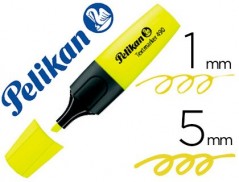 10un MARCADOR FLUORESCENTE PELIKAN TEXTMARKER 490 AMARELO