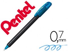 12un ROLLER PENTEL BL417 ENERGEL MAKKURO PONTA 0,7 MM COR AZ