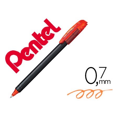 12un ROLLER PENTEL BL417 ENERGEL MAKKURO PONTA 0,7 MM COR LA