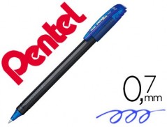 12un ROLLER PENTEL BL417 ENERGEL MAKKURO PONTA 0,7 MM COR AZ